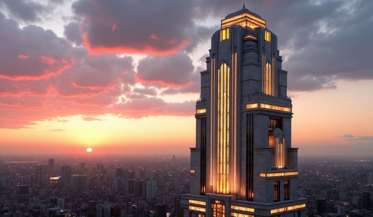 Image by Gallerix Ар-деко: геометрия и роскошь в межвоенной архитектуре