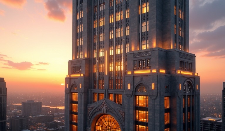 Image by Gallerix Ар-деко: геометрия и роскошь в межвоенной архитектуре