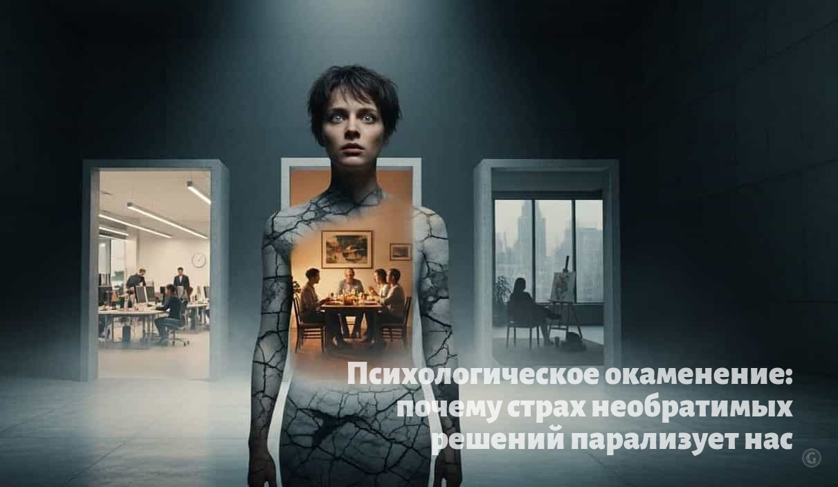 Psychologische Versteinerung: Warum die Angst vor unumkehrbaren Entscheidungen uns lähmt